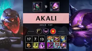 Akali Top vs Kennen - VN Master Patch 25.19