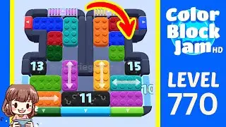 Color Block Jam Level 771 (770) Solution Walkthrough