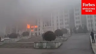Protesters Enter Governor's Office And Set Fire To Government Building As Unrest Continues