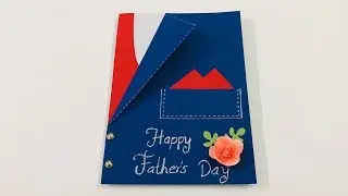 DIY card for Father's Day | Father's Day Easy card ideas for Kids | Happy Fathers Day Cards