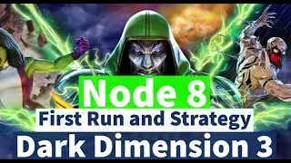 Dark Dimension 3: Node 8 - First Run Attempt! | DD3 Playthrough | Marvel Strike Force - Free to Play