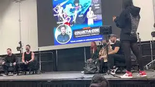 Attack on Titan English Voice Actors Panel- Collect-A-Con 2022, DENVER #convention #anime #panel