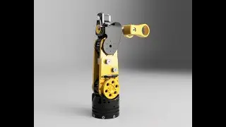 CyBoT 6 axis robot arm cycloidal drive