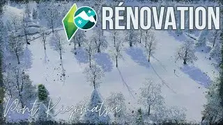🗻 Rénovations du terrain 🏔️❄️ 