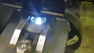 Процесс реза на станке ARISTECH серии CW