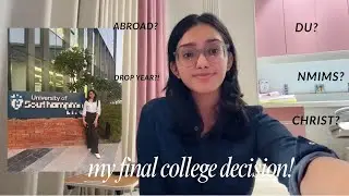 the university i picked over india&rsquo;s top colleges!! 🎓