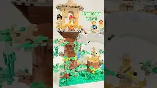Treehouses With Titans! | My LEGO Prehistoric Theme Park (3)