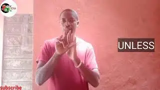 Kenyan sign language #connecting and related words