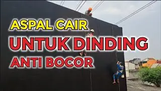 Jasa waterproofing aspal cair untuk dinding
