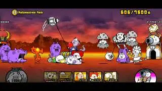 Battle Cats UL 21-5 Postapocalypse Panic [3 Star] (No Gacha) - The Gelatin Mines Stage 5