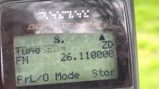 KOVR TV 26.110 MHz FM Carrier - Continuous FM Transmission DX Band Opening Indicator - 04/06/2023