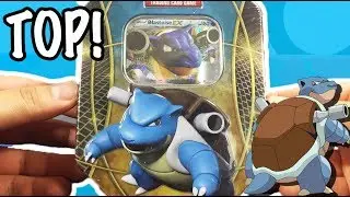 WONDERFUL BLASTOISE EX TIN POKEMON OPENING!
