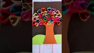 DIY Simple and Easy Paper Craft Trees | How to Make Paper Trees  | artbyumaira