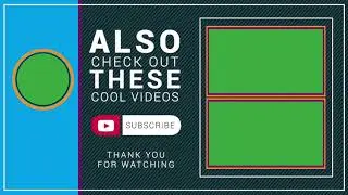 Best TOP 10 YouTube EndScreen Animation Templates [FREE Download] Easy To Use ||  Moment Effect
