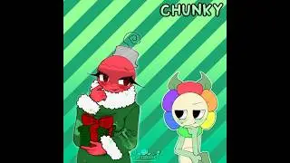 【I like em chunky😋】〘🔴Mistletoe/Poinsettia🌸〙〚i'm still trying to draw chunky ppl👍〛#mistletoe#dw#ship