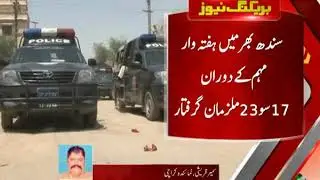Sindh Police In Action, 1723 Criminals Arrested | Metro1 News  22 Nov 2018