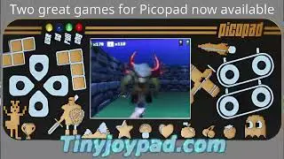 Two great games for Picopad RP2040/RP2350, now available!