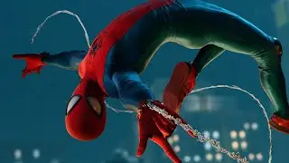 😱 Spiderman Playing In ps 5 Amezing Gameplay 🥵 #sycobhao0011 #shortlive 