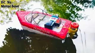 How to make Boat dc motor at home | dc motor boat in home | how to make dc motor boat at home | diy 