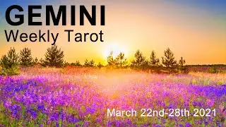 GEMINI WEEKLY TAROT READING 