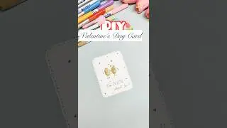 DIY Easy Valentine Day Card That Looks So Cute 🥰