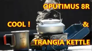 ENJOY COFFEE TIME OPTIMUS8R & TRANGIA KETTLE
