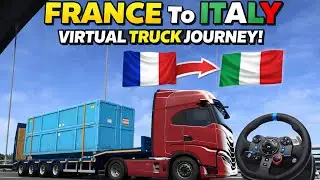 France to Italy Dangerous Delivery 🇫🇷➡️🇮🇹 | Euro Truck Simulator 2