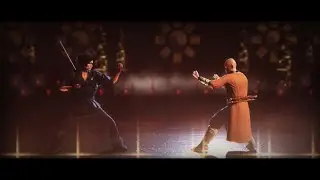 Shaolin vs Wutang - USA Karate (Bo Staff) VS Longfist (3 Section Staff)