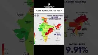 India&rsquo;s Drunkest States Revealed 🍺🔥 | #Alcohol #India #Lifestyle #Habits #shorts