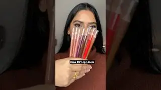 Всего по 2 доллара за штуку! 😮 Обзор и образцы карандашей для губ Elf Cosmetics #newmakeup #elfco...