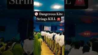 🚫 Say NO to Kite Flying | Deadly Chemical String Awareness in Pakistan | Police Message #shorts