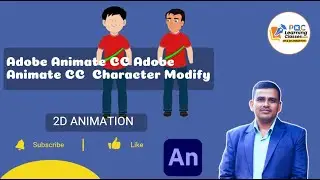 Adobe Animate CC  Character Modify #trending #animation #tutorial #illustrator #adobeanimation
