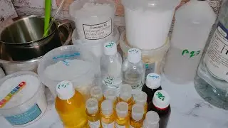 خامات عمل البلسم وحمام الكريم بتركيبات تجارية ناجحة جدا