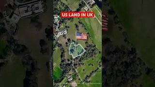 The Secret USA Land In The UK 🔥#shorts #facts #funfacts #geography #maps