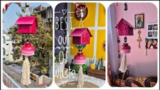 BeSt ouT of waSte ide@ from CarDboard bOx/wall hanging idea with cardboard/Clay wall hanging