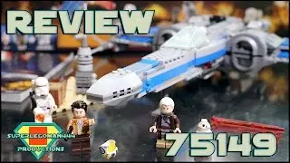 Lego Star Wars 75149 Resistance X-Wing Fighter Review