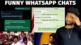 என்னென்ன சொல்றான் பாருங்க😝| Funny Chat Memes | Part-5 | Funny Couple Messages | By Shamy Reactions