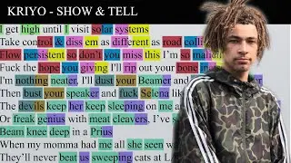 KRIYO - Show & Tell (Rhyme Scheme) Highlighted