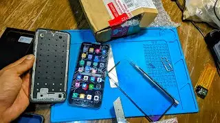 Restorasi‼️ GANTI Frame Tulangan redmi note 8 LCD AGWIN