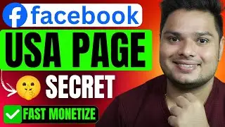 Facebook पर USA Page Secrets 🤫 USA Facebook Audience Ka Secret Formula (Indian Creators Must Watch)