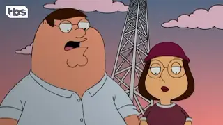 Family Guy: Peter Knocks Out TV (Clip) | TBS