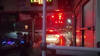 낭만기사님의 클래식한 음악과 함께 순천-벌교간 밤길을 달린다 🚌🚌 순천시내버스 88번 벌교삼호병원행 백토~석현 주행영상
