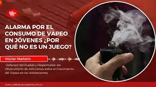 Alarma por el consumo de VAPEO en j&oacute;venes | Por qu&eacute; no es un juego