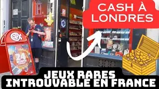 Visite d'un MAGASIN CASH à LONDRES! GROSSES RARETÉS JEUX VIDÉO à BAS PRIX !