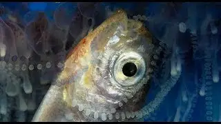 How Portuguese Man O' War stings and eats prey | Blue Planet II