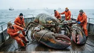 Гигантские омары из глубин моря | Как рыбаки ловят самых больших омаров в мире?
