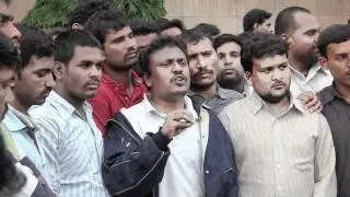 Telangana:Police firing in Osmania university( 6th july 2011) 13