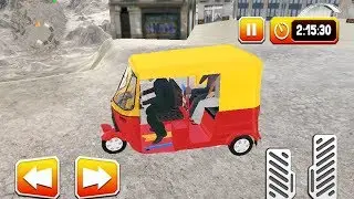 Auto Rickshaw Taxi Waiting Passenger Game || Tuk Tuk Auto Rickshaw Game || Rickshaw Games 3D