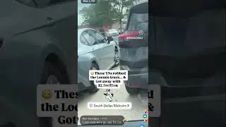 Armored truck robbery in broad daylight