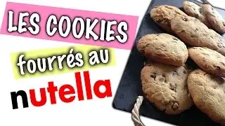RECETTE N°1 ♡ Les Cookies fourrés au Nutella !